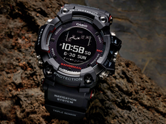 Casio&#039;s new G-SHOCK Rangeman GPS Navi. Image via Casio