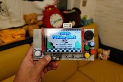 The Arduino NES is based on the TTGO T8. (Image source: Liang Chen)