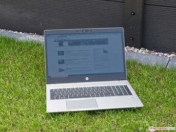 HP ProBook 455 G7 under shade