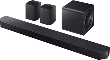 Samsung HW-Q990F comes with a brand new subwoofer that's half the size of its predecessor. (Image source: Samsung US)