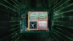 Intel could be working on a Sapphire Rapids APU with Xe iGPU and HBM solution. (Image source: Moore's Law Is Dead/VisionTech - edited)