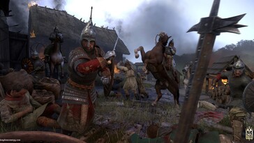 An image showing a battle in Kingdom Come: Deliverance.