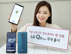 LG Q9 One Android handset with Qualcomm Snapdragon 835 (Source: LG South Korea)