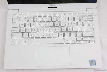 Identical keyboard layout to the XPS 13 9360