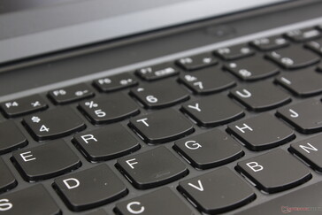 This is one of the better membrane-based keyboards we've used on a gaming laptop