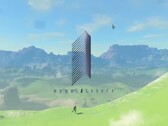 Monolith Soft logo shown with Tears of the Kingdom map