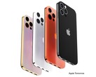 iPhone 14 Pro concept rendered in four distinct finishes. (Image Source: Twitter - @Apple_Tomorrow)