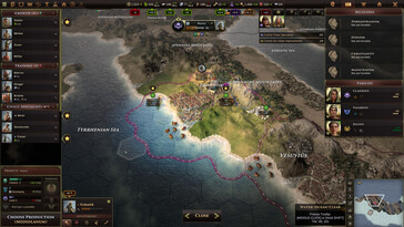 Pictured: A gameplay screenshot from Old World.