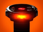 The Polar Street X Smartwatch has an LED flashlight that can also light up red.