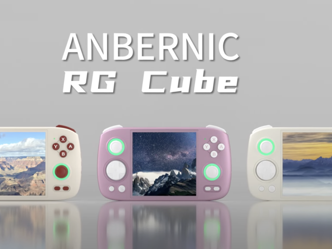Anbernic RG Cube officially unveiled as company confirms key specs