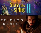 Banner for Slay the Spire 2 and Crimson Desert March Steam sales