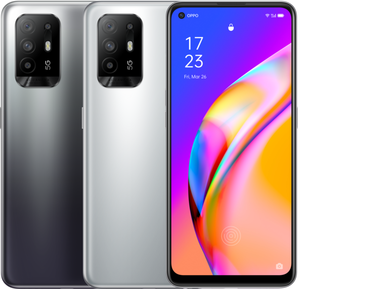 The F19 Pro and Pro+ are available in just 2 "Fluid Black" and "Space Silver" colorways. (Source: OPPO)