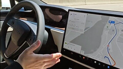 FSD 12 demo to Xiaomi President (image: Lin Bin/Weibo)