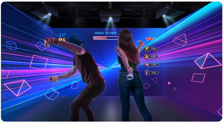 The BenQ LU895UST projector is designed for immersive experiences. (Image source: BenQ)