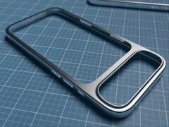 The alleged frame for the upcoming iPhone as shared by a leaker. (Image source: Jukanlosreve on X)