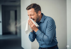 The microbots can be simply ejected through means like sneezing (Image source: AI-generated illustrative image)