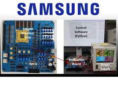 MRAM with in-memory processing capabilities is most suitable for AI-powered applications. (Image Source: Samsung)