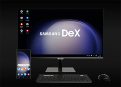 Samsung DeX in One UI 8 has a more modern appearance than the version shown here. (Image source: Samsung) 