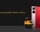 The iQOO Watch and Ie buds with the Neo9. (Source: iQOO)