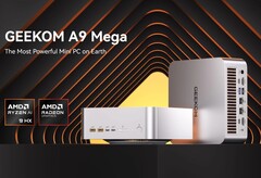 Geekom A9 Mega with AMD Ryzen AI Max+ 395 and 128 GB DDR5 RAM (Source: Geekom)