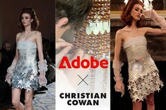 The Primrose dress debuted as the main look of Christian Cowan's 2024 Fall/Winter collection at the NYC Fashion Week (Image Source: Adobe - edited)