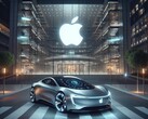 The Apple Car is reportedly no more (image generated by DALL-E 3.0)