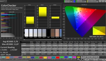 CalMAN Color Accuracy