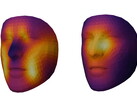 Left: biological age; right: risc estimation