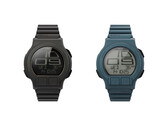 The 46mm case houses a curved digital display, Indiglo backlight and 50m water resistance.