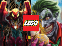 Pictured - fan art for Sp//dr and Joker
