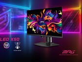 MPG 271QR QD-OLED X50 from MSI features AI Care Sensor for OLED longevity. (Image Source: MSI)
