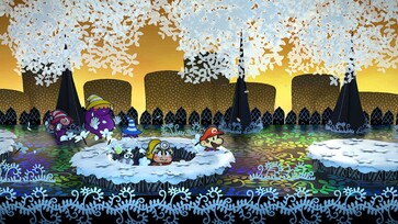 Paper Mario: The Thousand Year Door level (Image source: Nintendo of America)