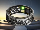 The new SR09 smart ring from Rigbid stands out with its unusual design. (Image source: Rogbid)
