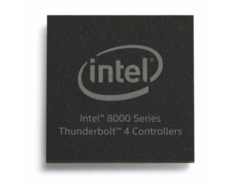 Apple's new MacBook Pro models will feature an Intel Thunderbolt 4 controller inside. (Image: Intel)