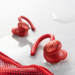 The new Sport X10 TWS earbuds and their charging case. (Source: Soundcore)