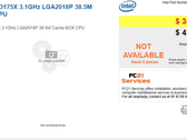 This listing has the Xeon W-3175X going for $4220, well over twice the cost of a similar Threadripper 2990WX. (Source: Tom's Hardware)