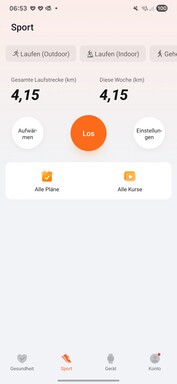 Honor Health: Workout recording