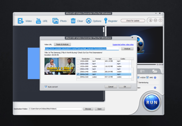 WinX/MacX Video converter downloading one of my videos (Image Source: Antony Muchiri)