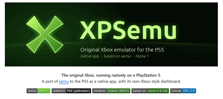 The emulated Xbox processor is the main bottleneck, occupying its PS5 thread 85 to 97% of the time while the GPU sits mostly idle.