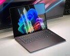 The Microsoft Surface Laptop 7 puts up a strong argument as the best travel-friendly hybrid work laptop. (Image source: Notebookcheck)