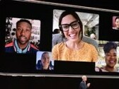 Tim Cook introduces Group Face Time. (Source: Ars Technica)