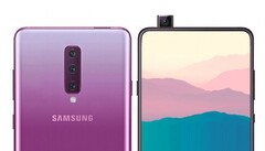 A Samsung Galaxy A90 render. (Source: GSMArena)