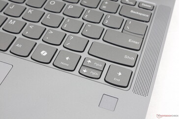 Dedicated fingerprint reader instead of the usual Power-fingerprint combo