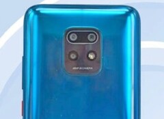The Xiaomi Redmi Note 10 is expected to feature a MediaTek Dimensity 820 SoC. (Image source: TENAA)