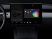 Model Y 256-color ambient light retrofit (Image source: Tesla)