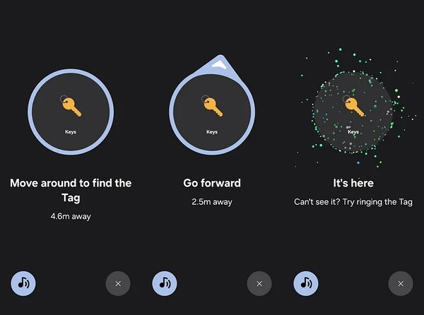 uTag is the first tag tracking app for non-Galaxy devices with support for precise tracking. (Image source: Kieron Quinn)