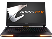 The Gigabyte Aorus 17X YB can be configured with an i9-10980HK CPU and RTX 2080 Super GPU. (Image source: Gigabyte)