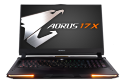 The Gigabyte Aorus 17X YB can be configured with an i9-10980HK CPU and RTX 2080 Super GPU. (Image source: Gigabyte)
