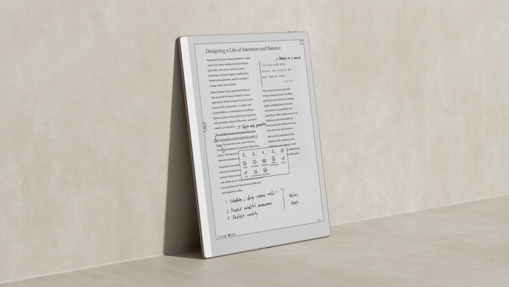 The Boox Go 10.3 Gen II Lumi has a dual-tone front light