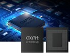 A promotional render of CXMT's LPDDR5X memory chips